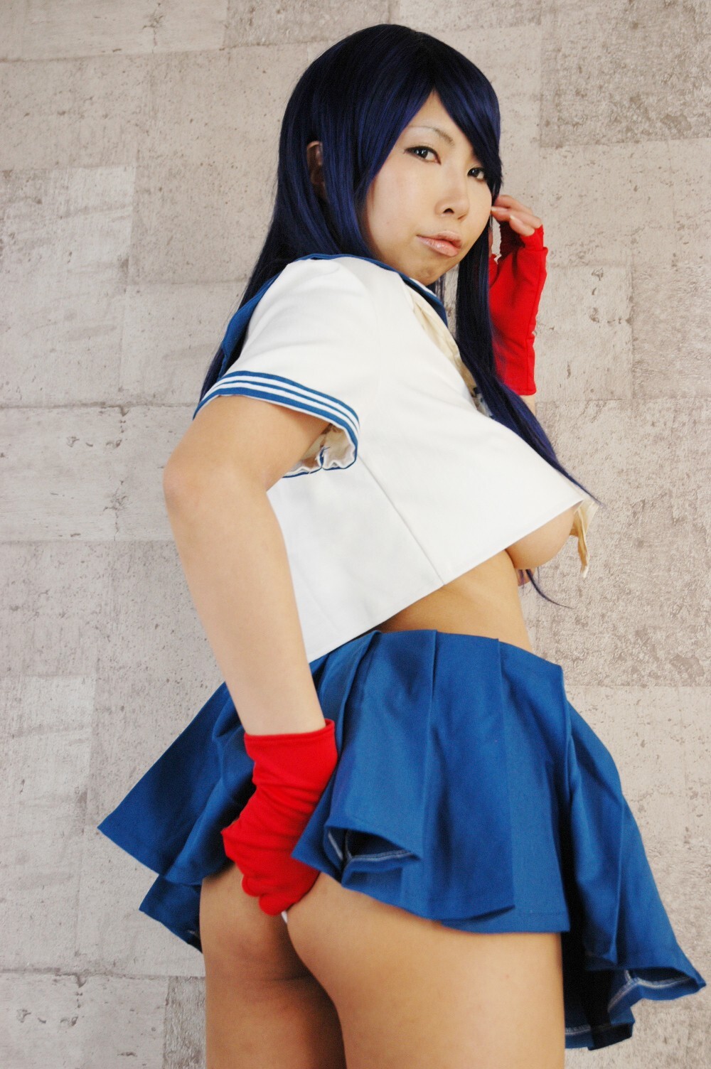 [Cosplay] Ikkitousen  Big Boobs Kanu Unchou PART 4